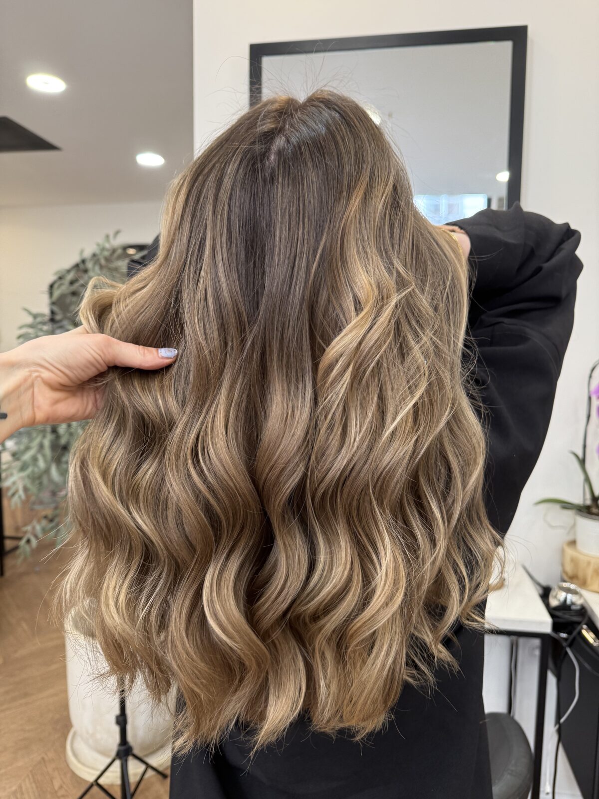 Longueurs en extensions Great Lengths, blond fondu