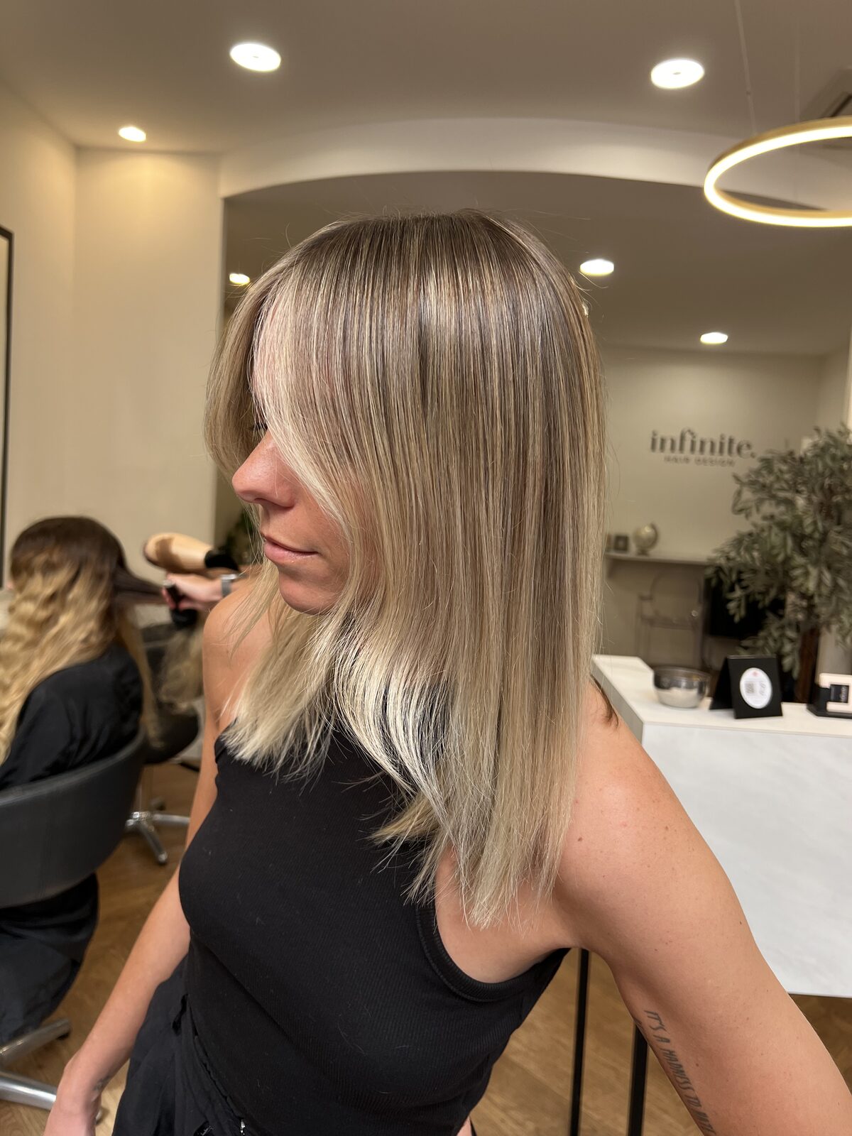 Résultat SunKissed AirTouch — fondu lumineux